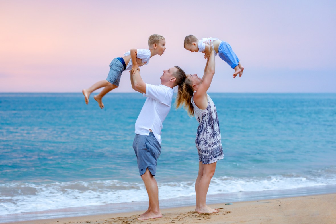Family photography at khao lak phang nga thailand