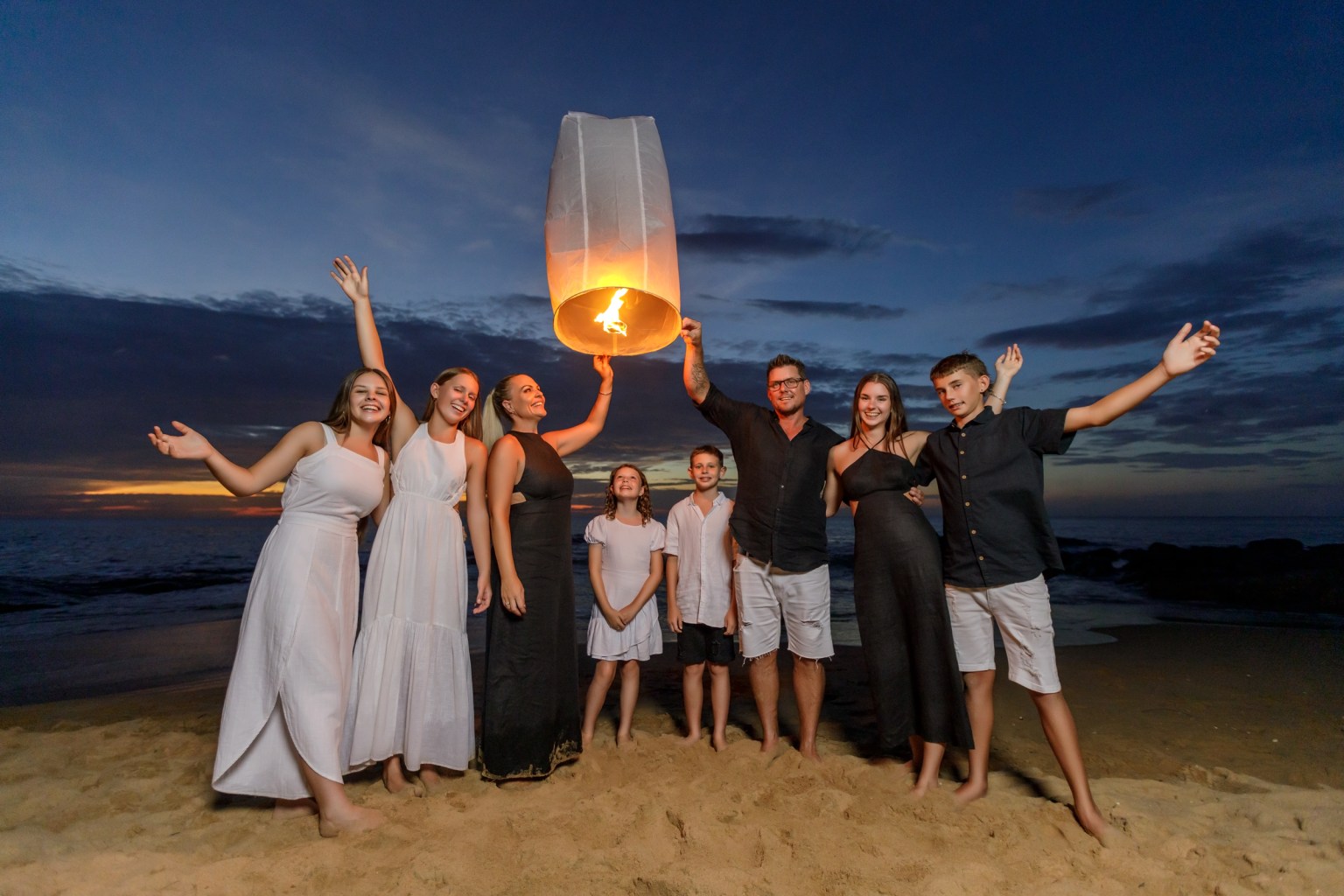Family photography at khao lak phang nga thailand