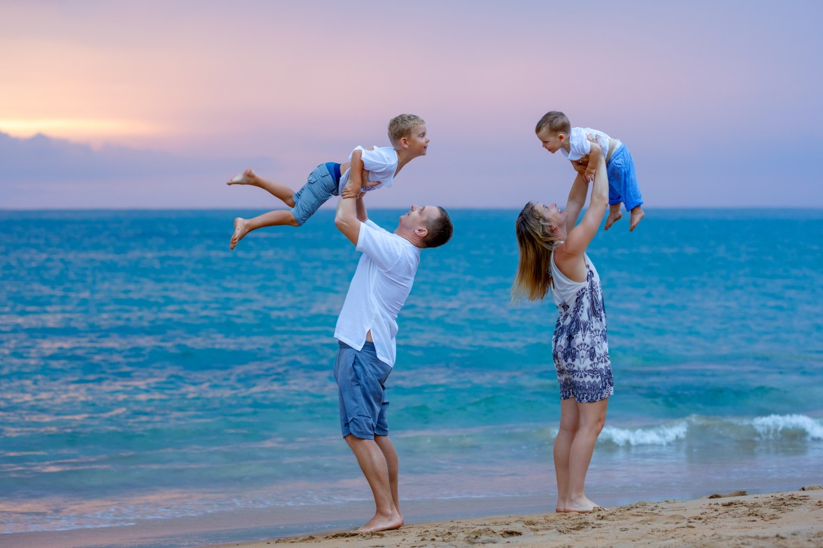 Family photography at khao lak phang nga thailand