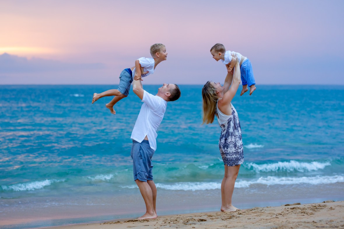 Family photography at khao lak phang nga thailand