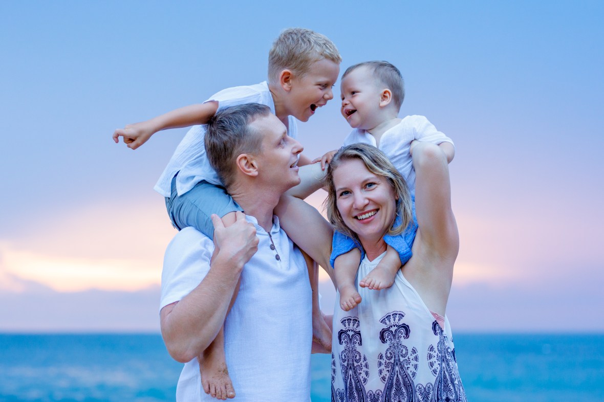 Family photography at khao lak phang nga thailand
