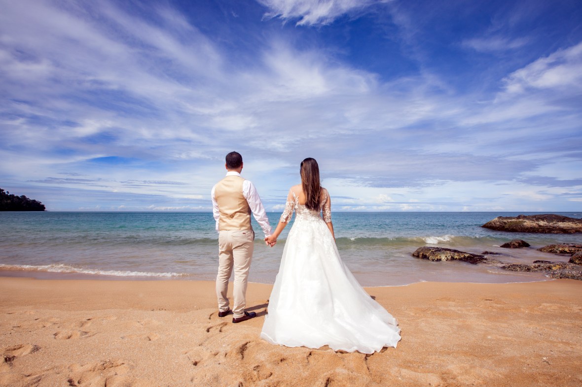 pre wedding photography at khao lak phang nga thailand