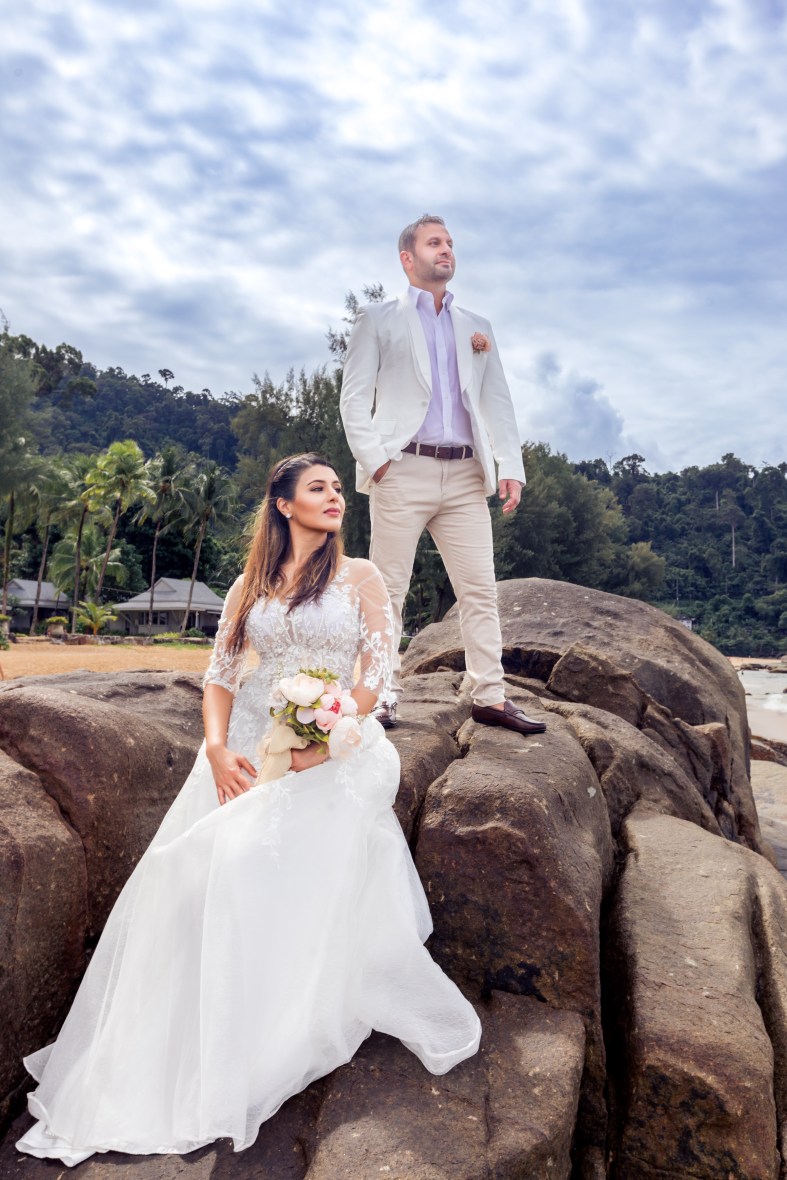 pre wedding photography at khao lak phang nga thailand