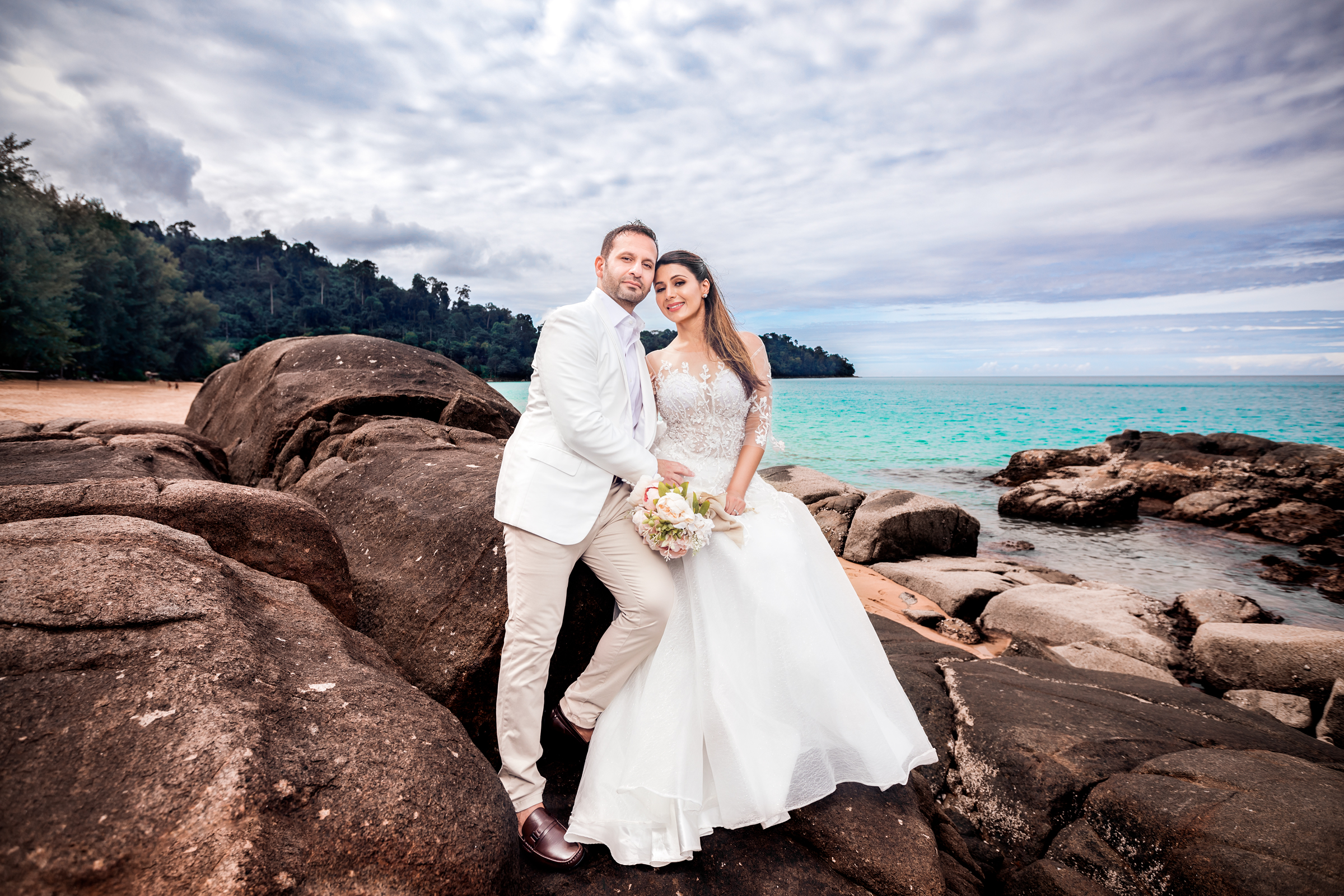 pre wedding photography at khao lak phang nga thailand
