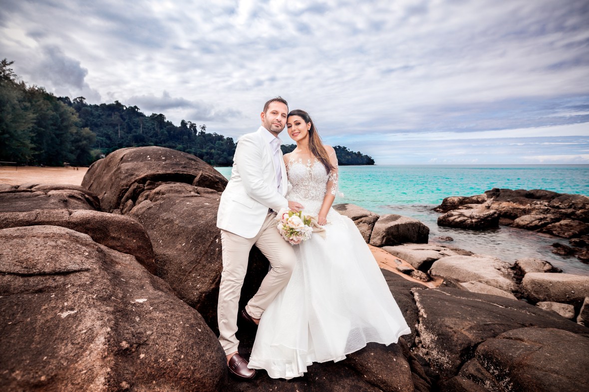 pre wedding photography at khao lak phang nga thailand