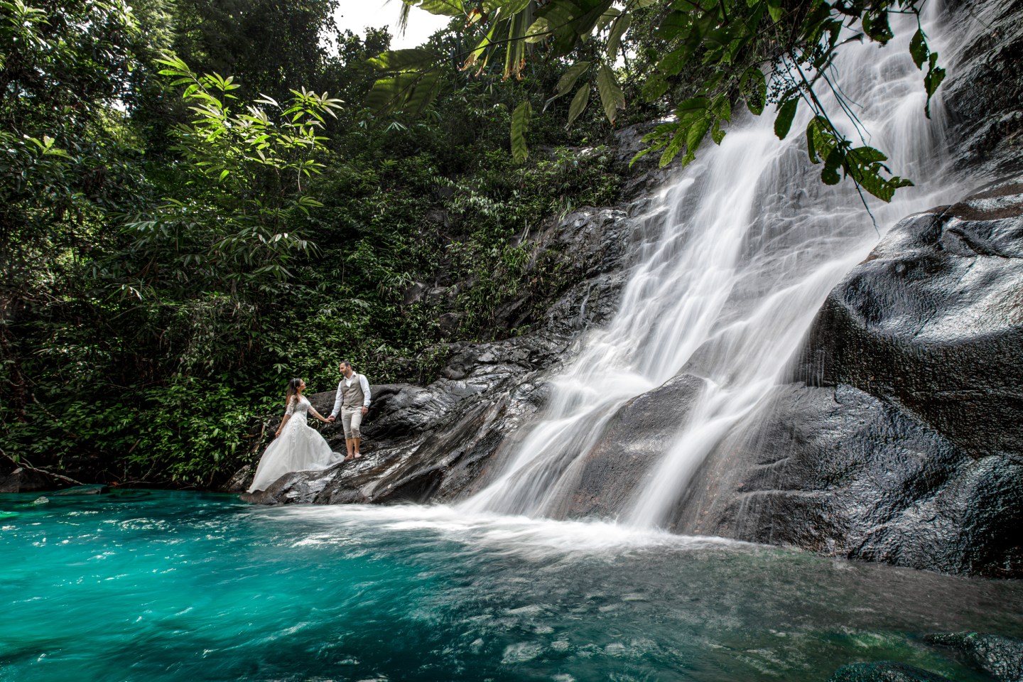 Sai rung Waterfall Khao lak – photographer phuket thailand