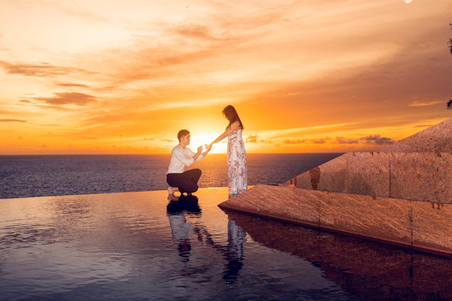 marriage proposal photography at phuket