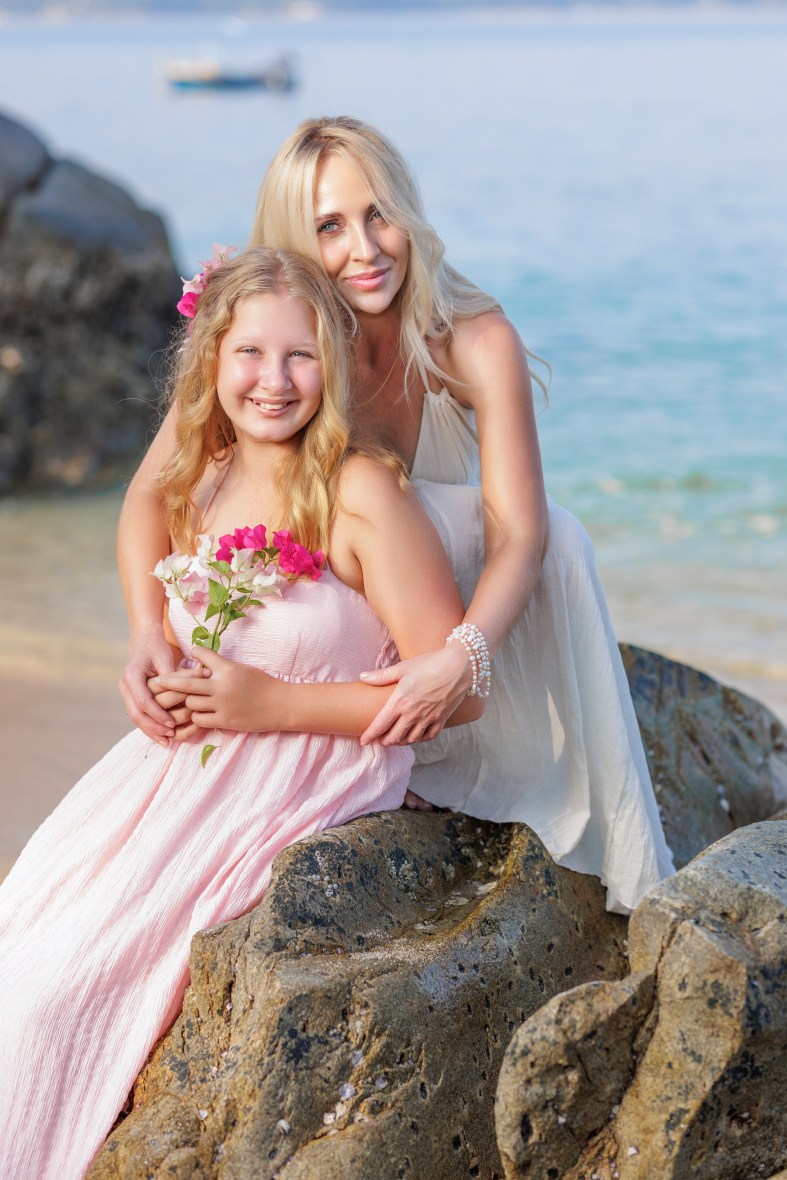 portrait photography at kalim beach phuket