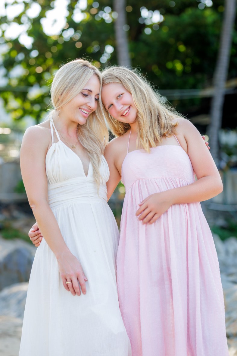 portrait photography at kalim beach phuket