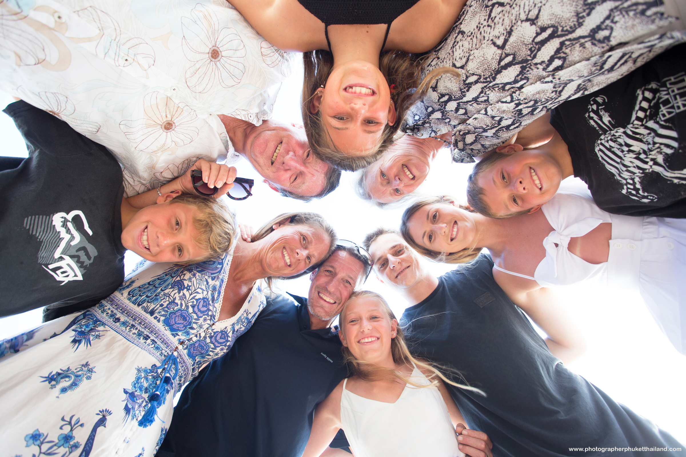 family reunion photography in phuket