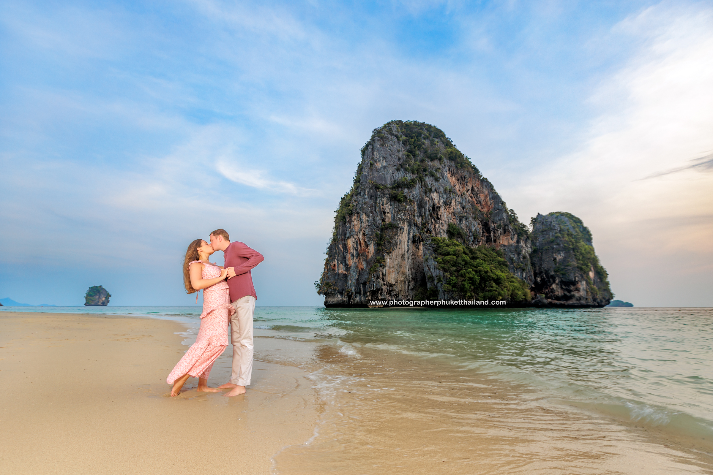 honeymoon couple photoshoot at pranang cave beach railay west krabi