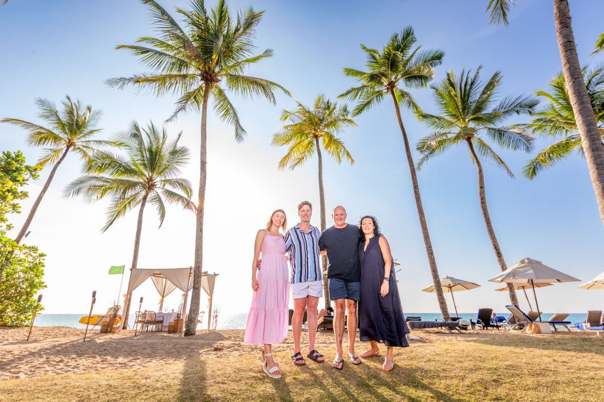 family reunion photography at khao lak phang nga