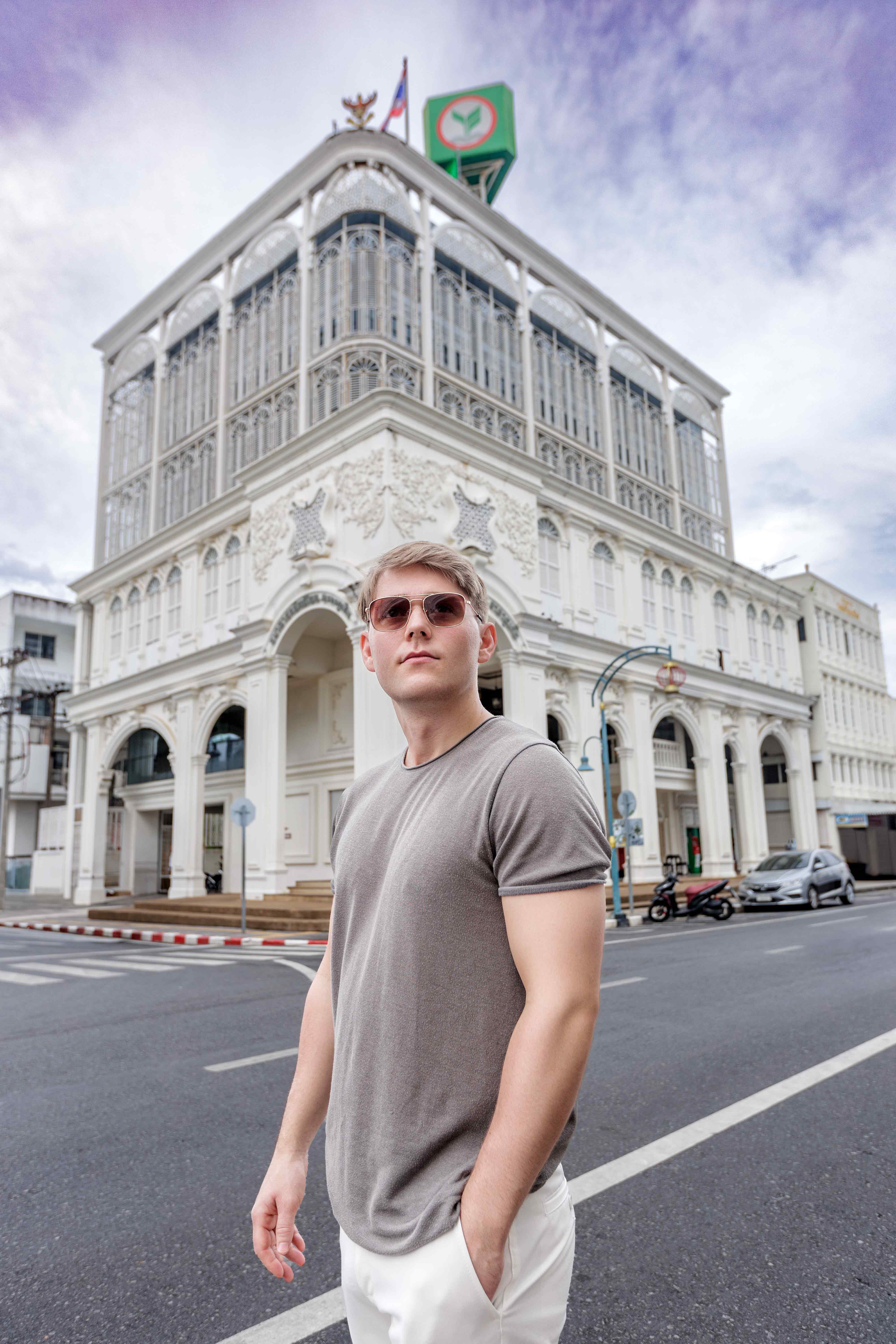 portrait photography at phuket old town