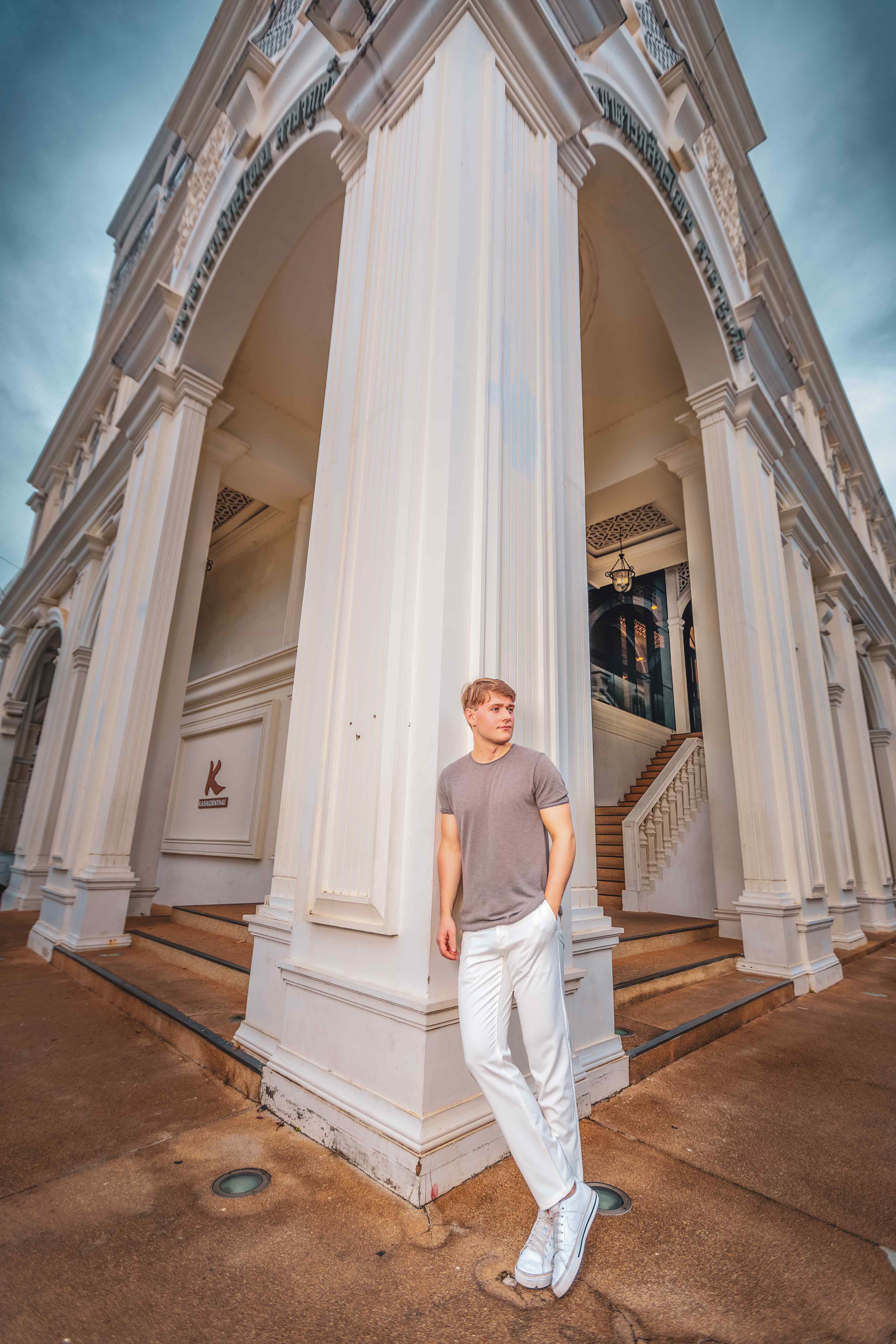 portrait photography at phuket old town