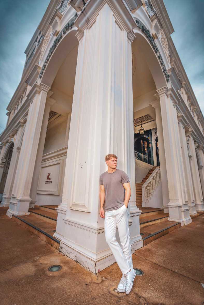 portrait photography at phuket old town