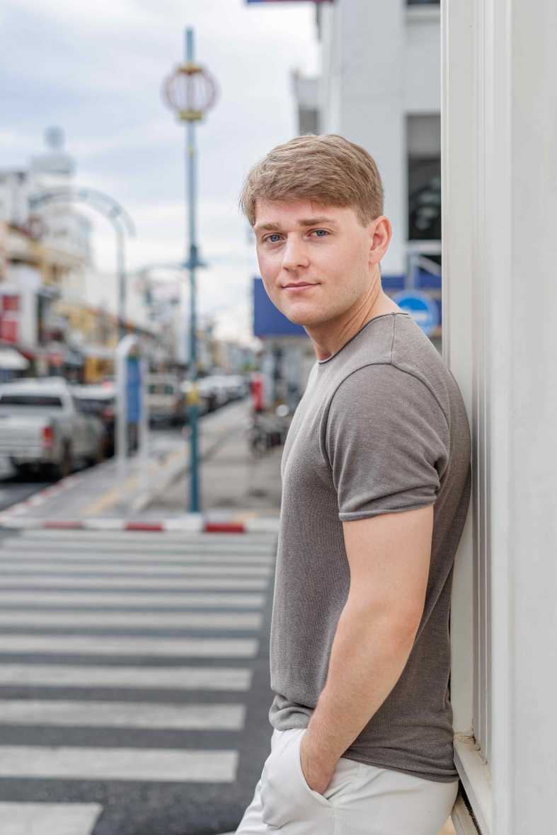 portrait photography at phuket old town