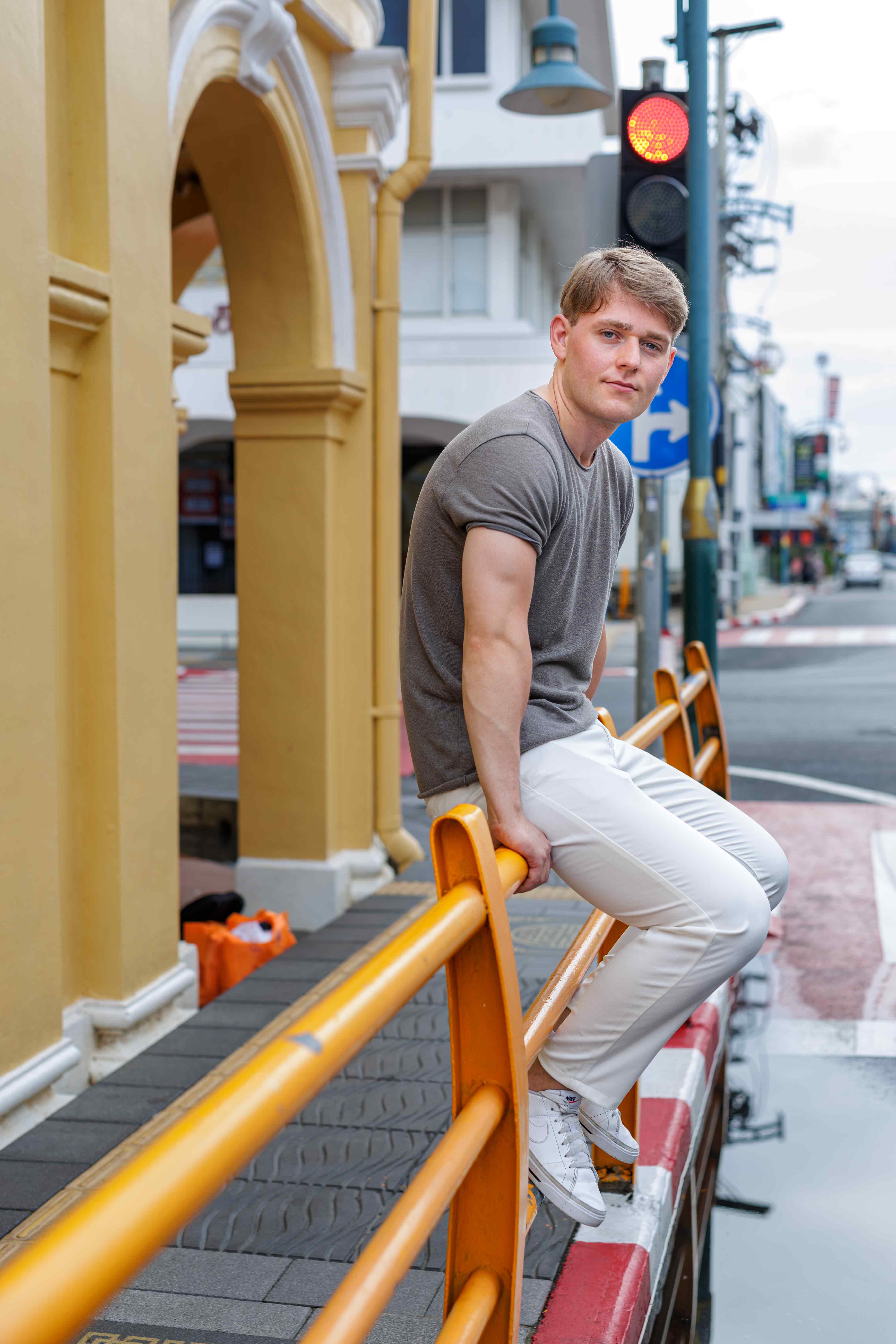 portrait photography at phuket old town