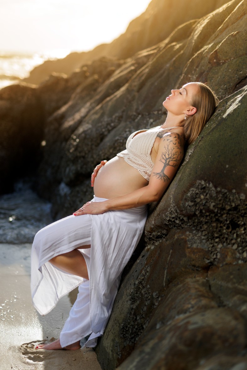 maternity photography at patong beach beach phuket