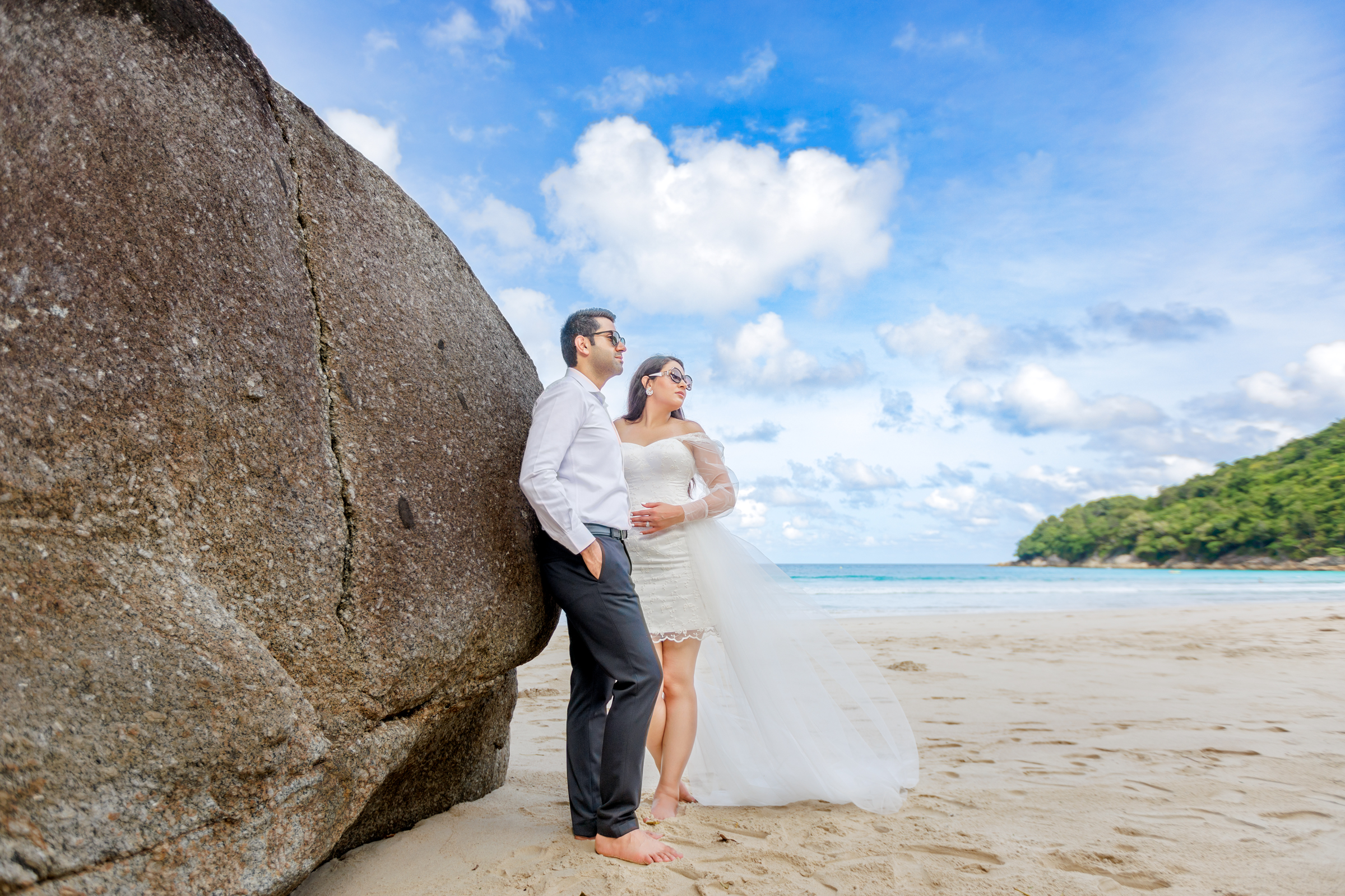 pre wedding photoshoot at karon noi beach phuket
