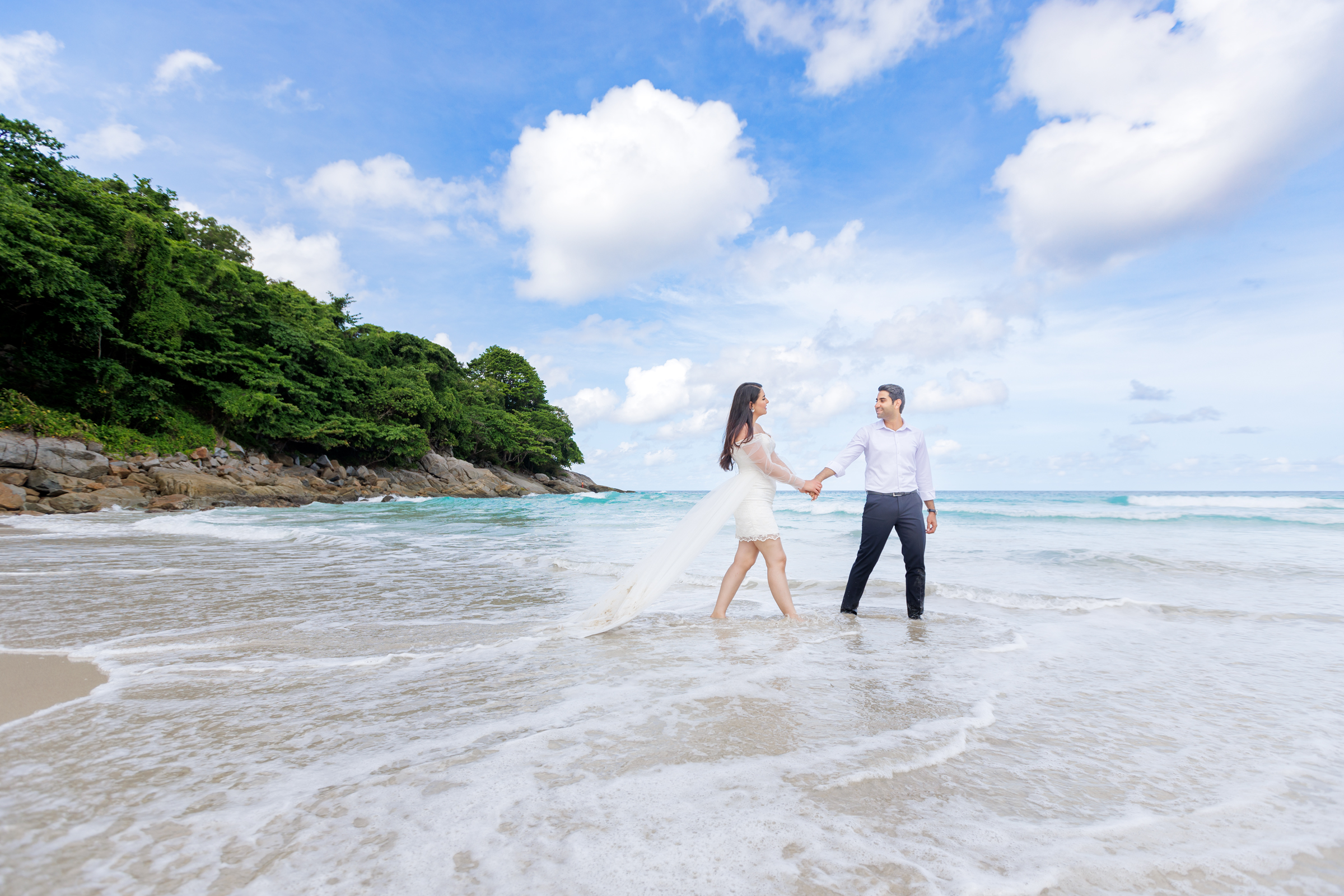 pre wedding photoshoot at karon noi beach phuket