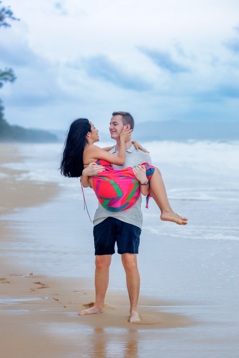 engagement photoshoot at mai khao beach phuket