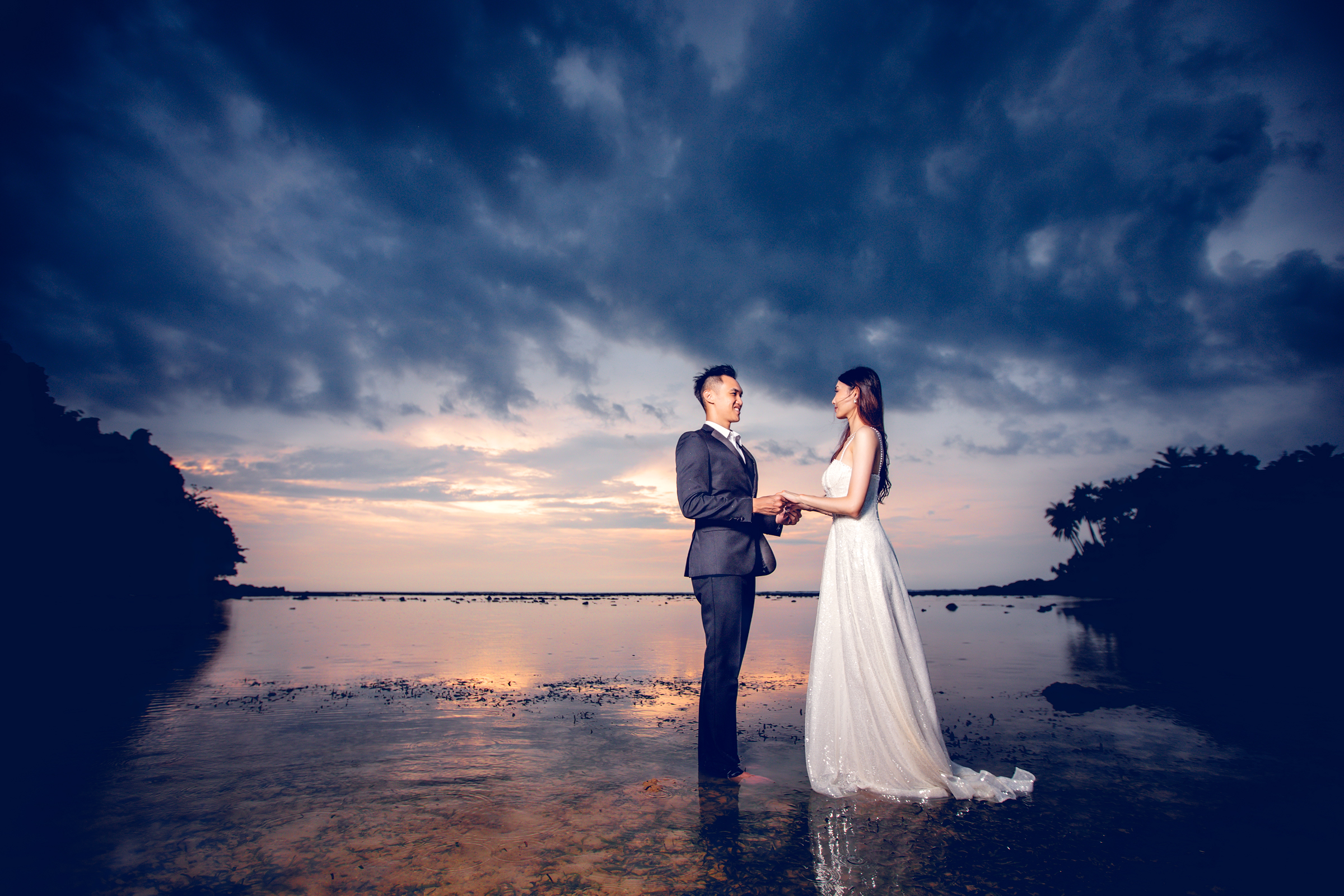 pre wedding photoshoot at koh pling naiyang beach phuket