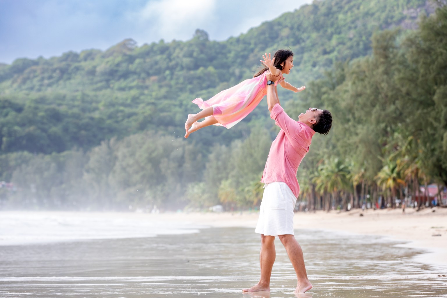 family photoshoot at kamala beach phuket