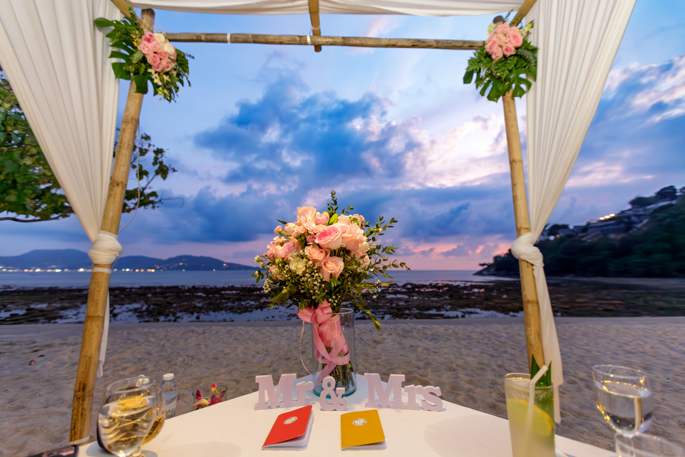 elopement wedding photoshoot at thavorn beach resort phuket
