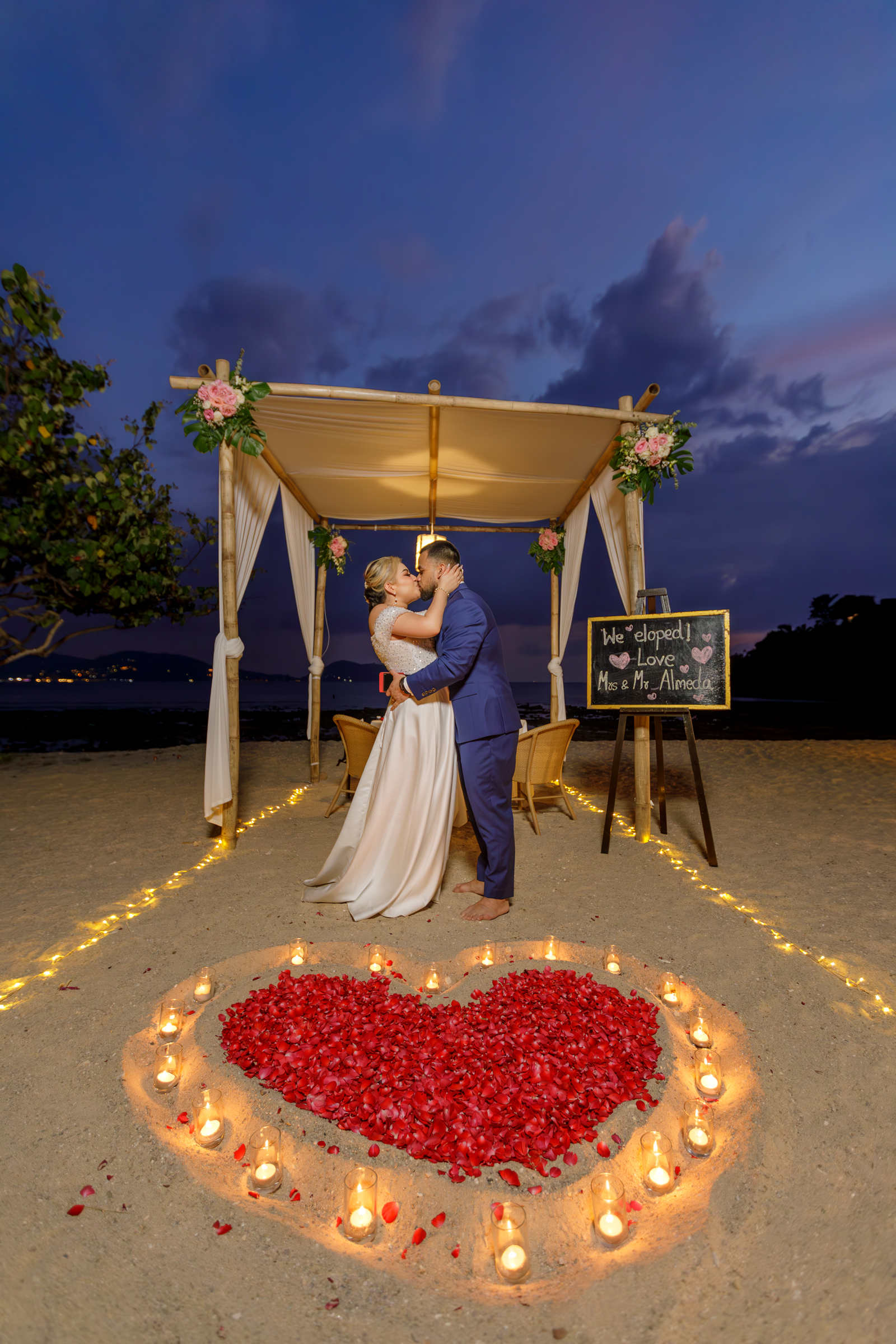elopement wedding photoshoot at thavorn beach resort phuket