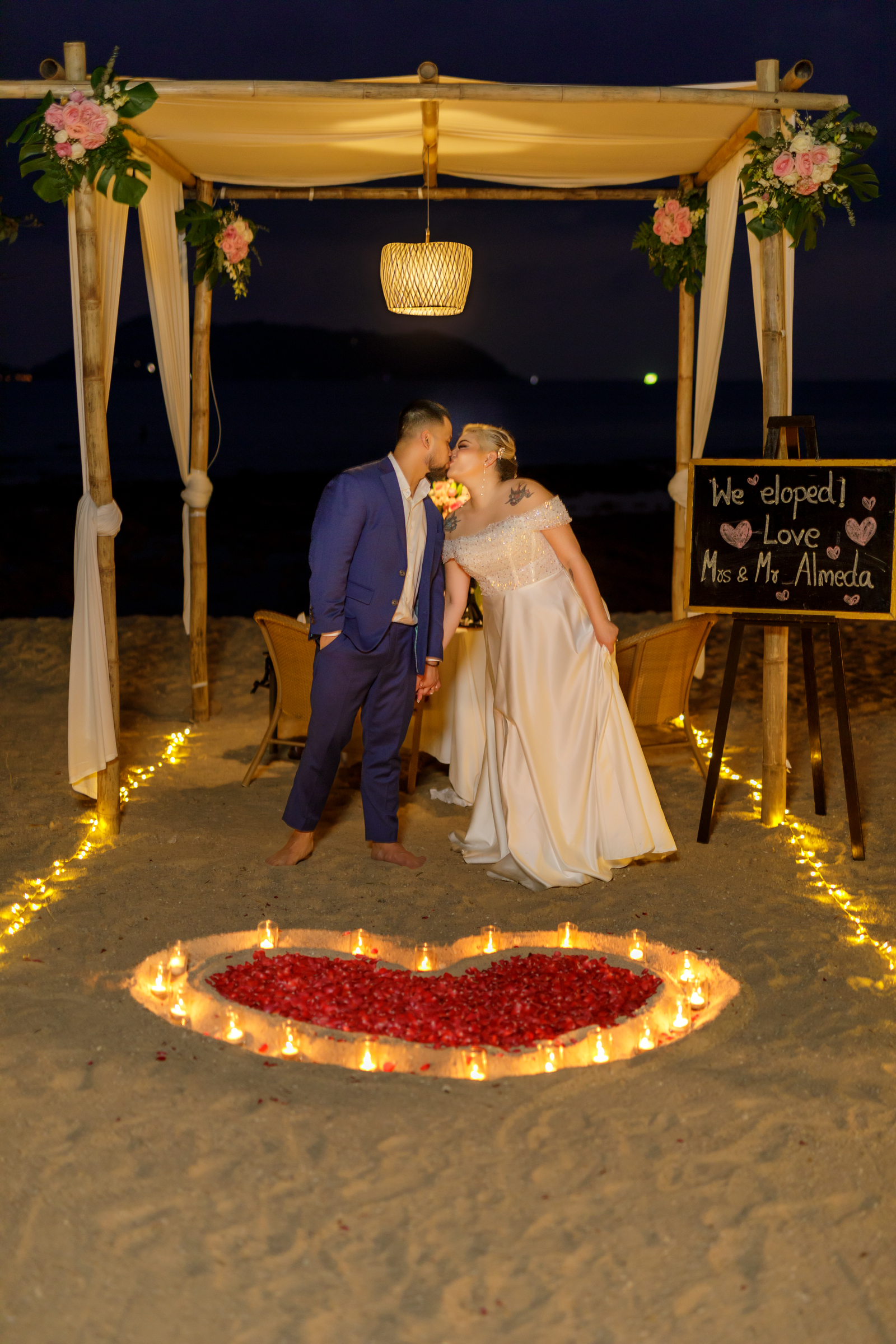 elopement wedding photoshoot at thavorn beach resort phuket
