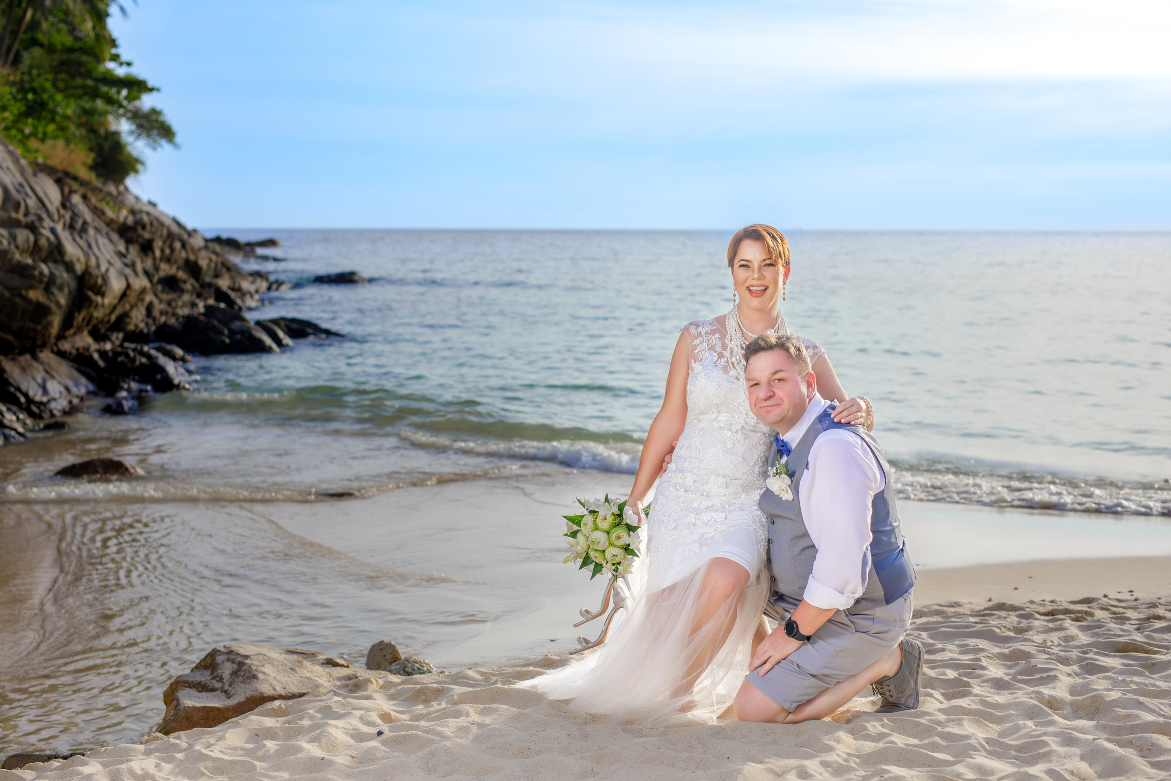 wedding photography at merlin beach phuket