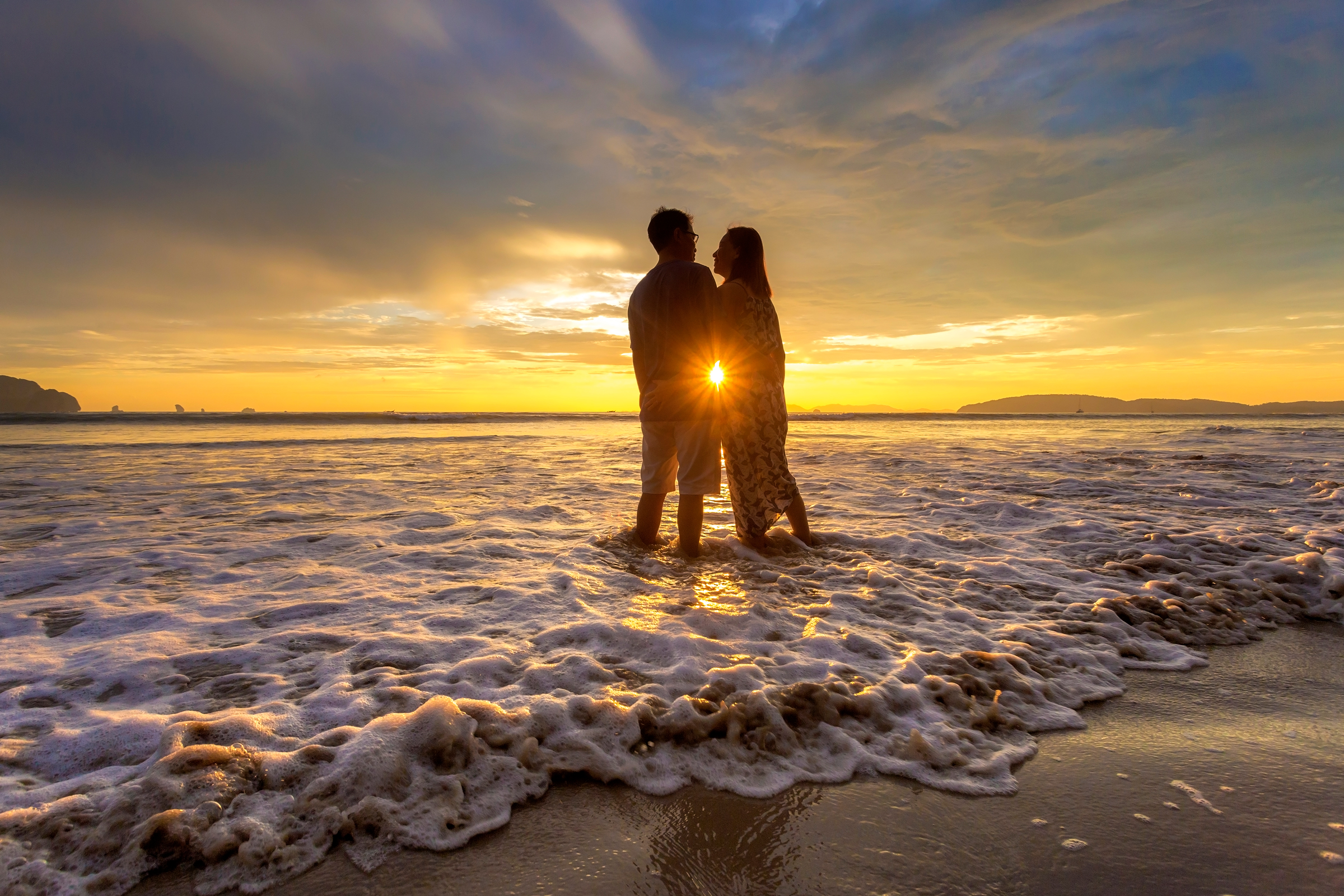 Couple Anniversary photoshoot at Pai Plong Beach Ao nang Krabi