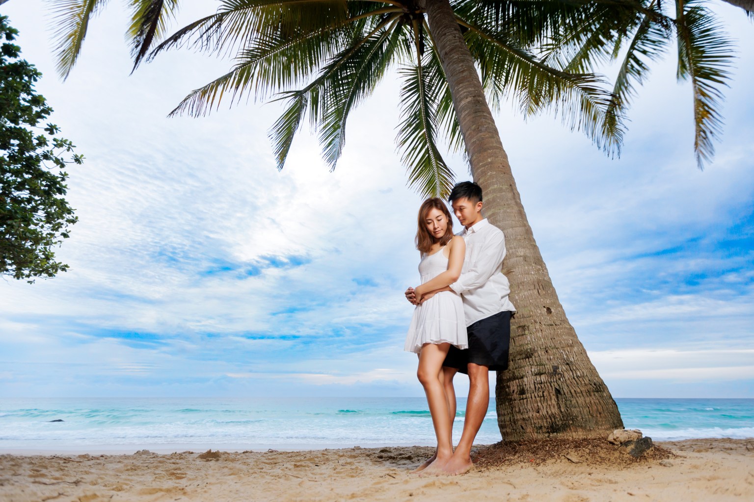 couple photoshoot at surin beach phuket