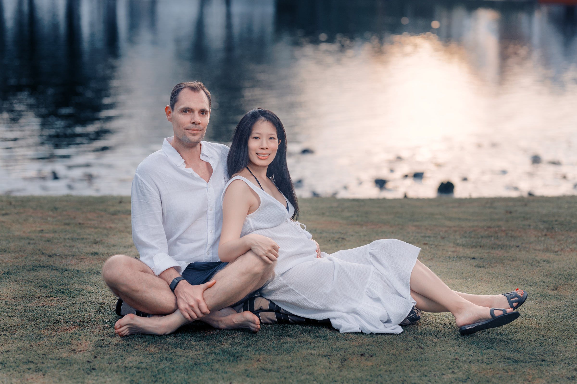 Maternity photoshoot at Angsana Laguna Bang tao beach Phuket