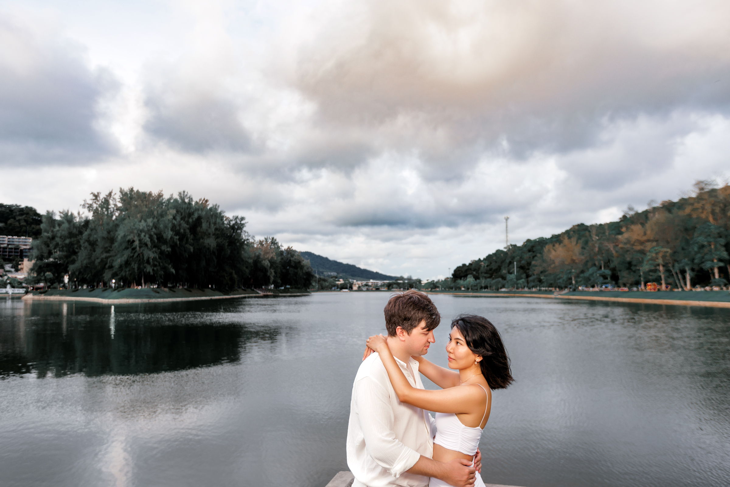 couple photoshoot at Ban nai harn park phuket