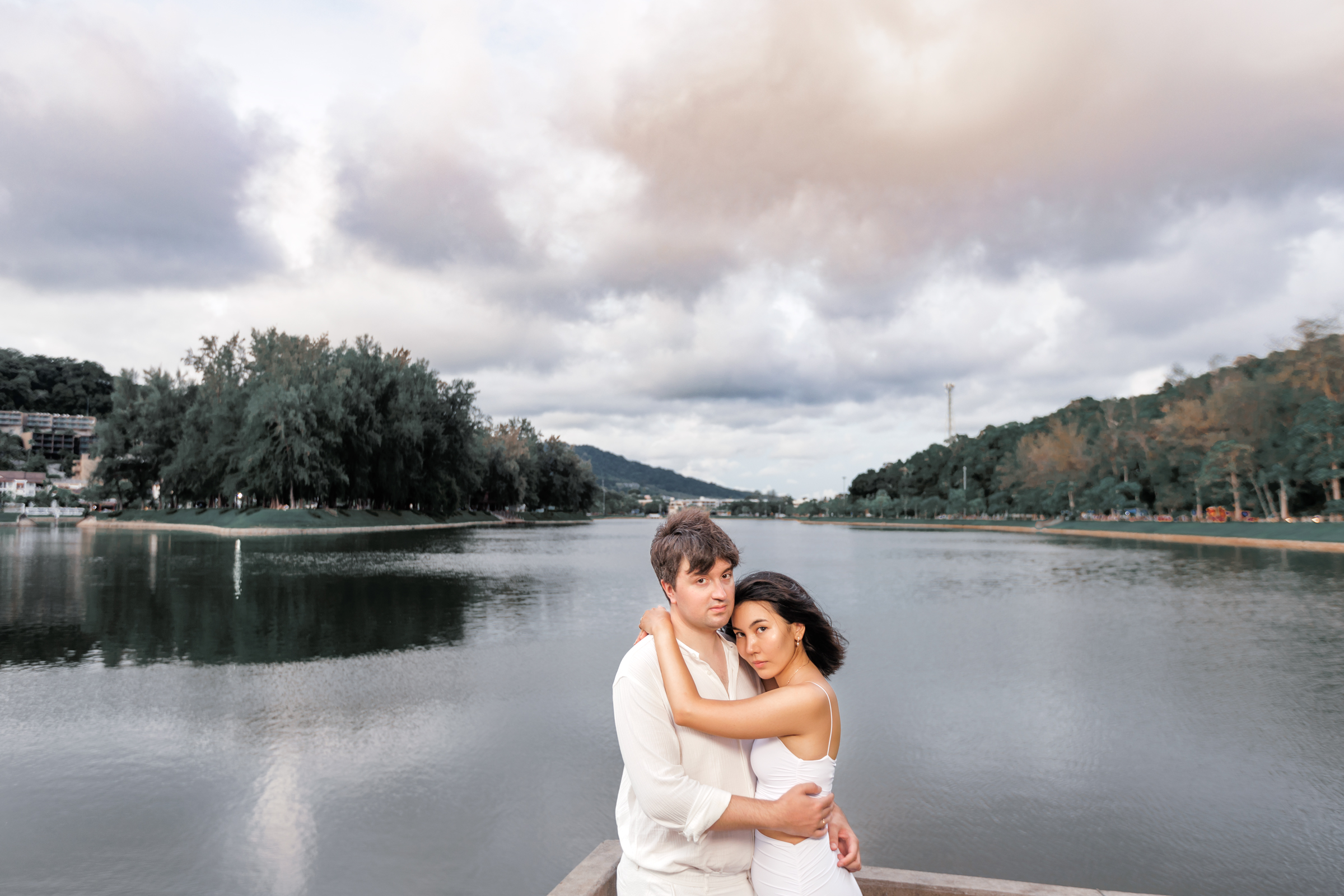 couple photoshoot at Ban nai harn park phuket