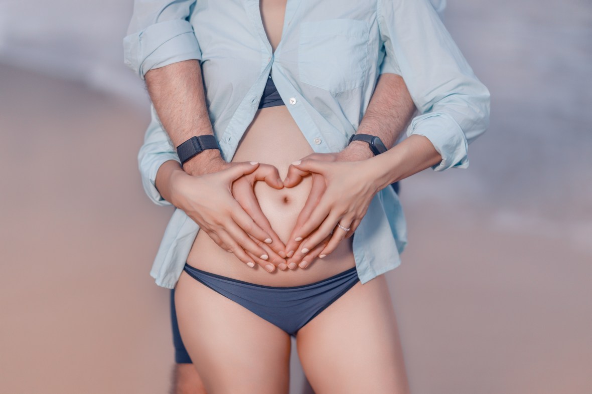 Maternity photoshoot at Angsana Laguna Bang tao beach Phuket