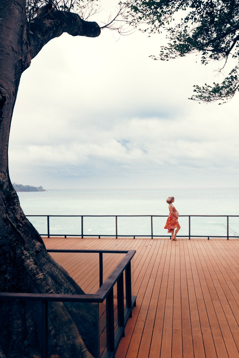 maternity photoshoot at pullman naithon beach phuket