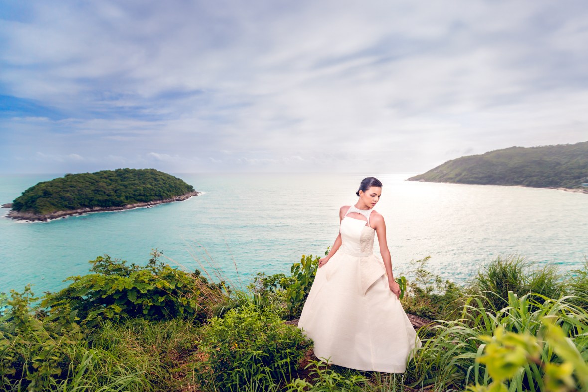 fashion portrait photography at windmill viewpoint phuket