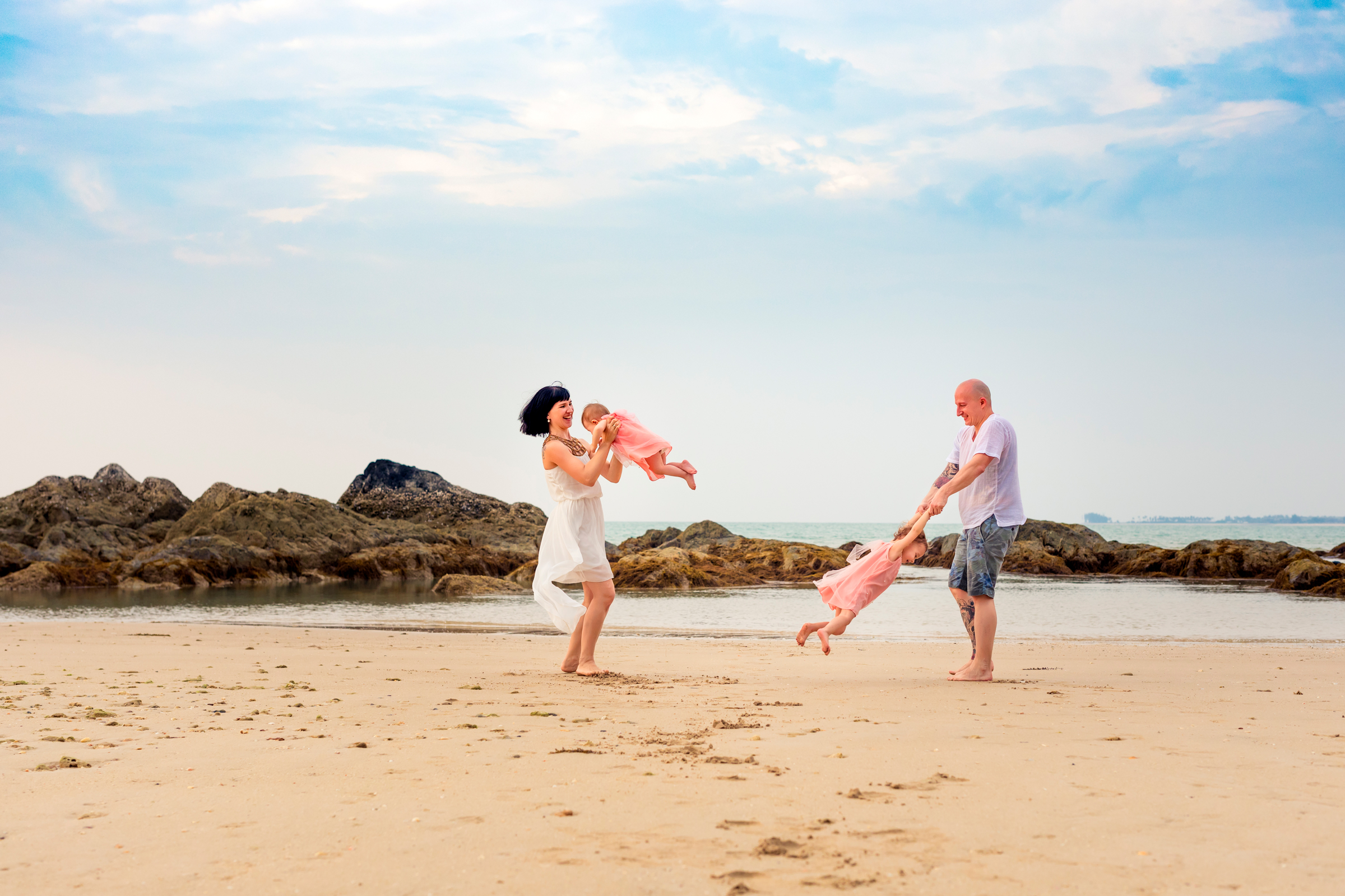 Family photoshoot at KHAO LAK PHANG-NGA