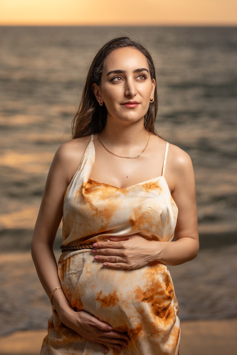 Maternity photoshoot at karon beach Phuket