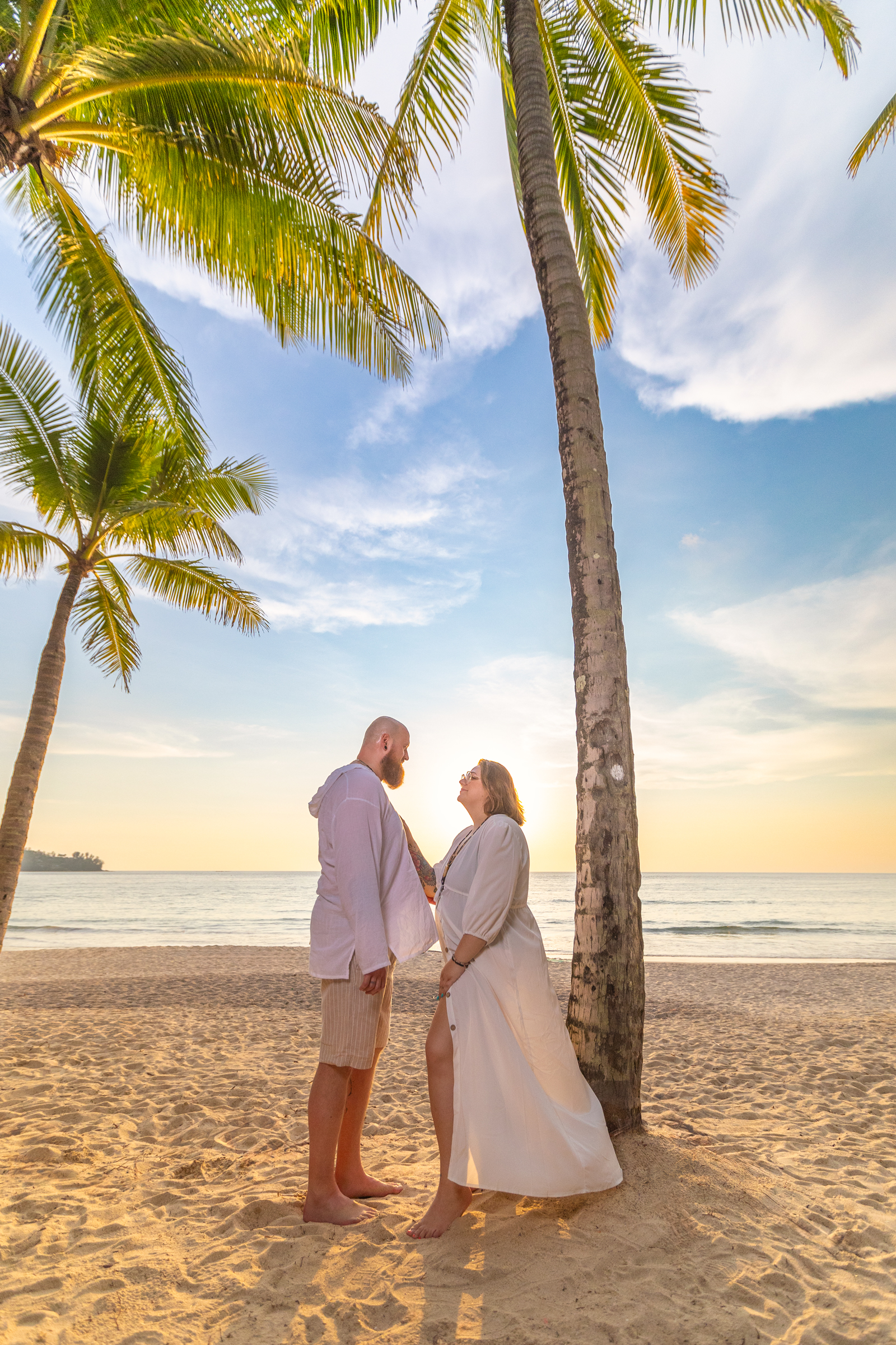 Honeymoon photography at kamala beach phuket