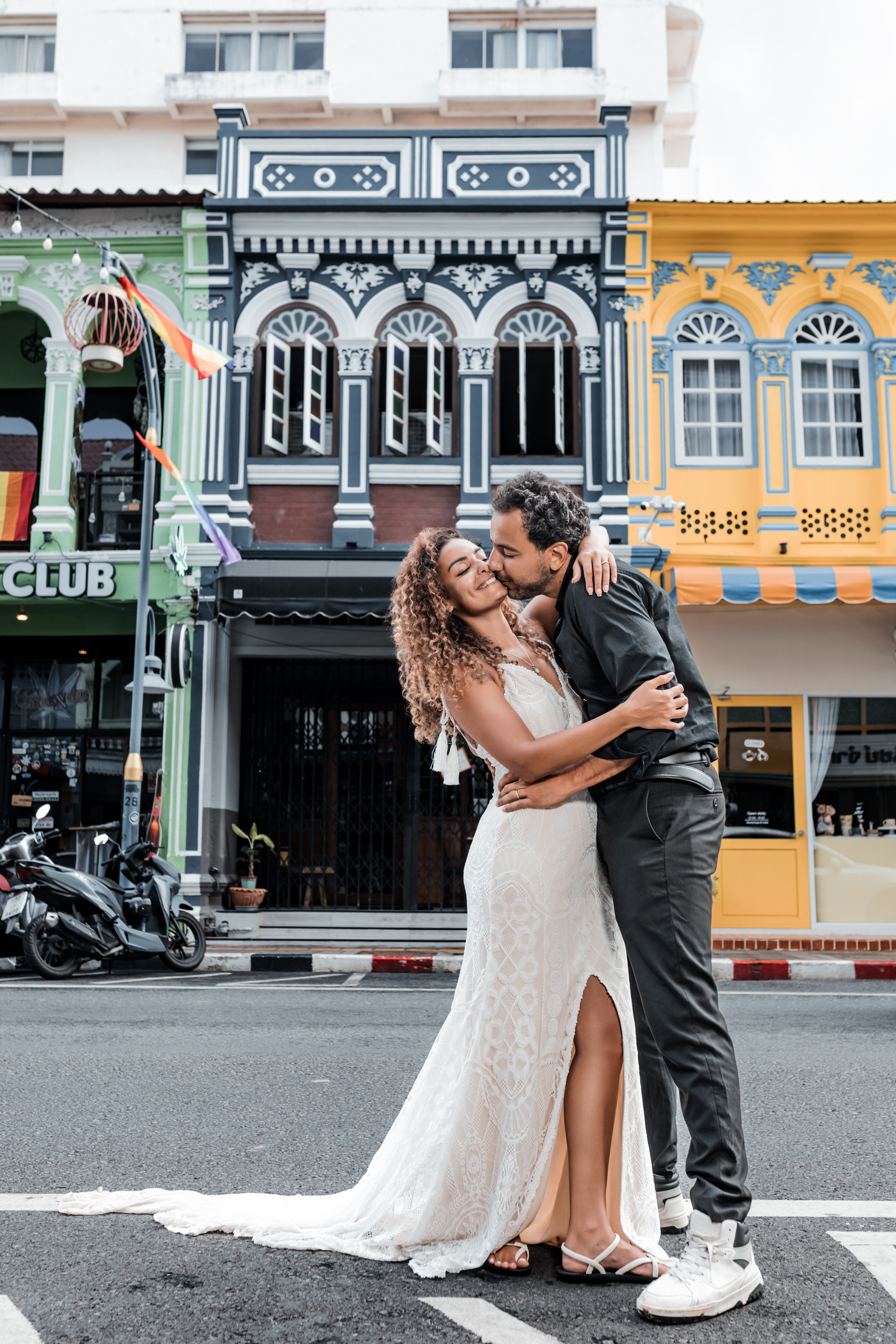 pre wedding photosoot at phuket old town