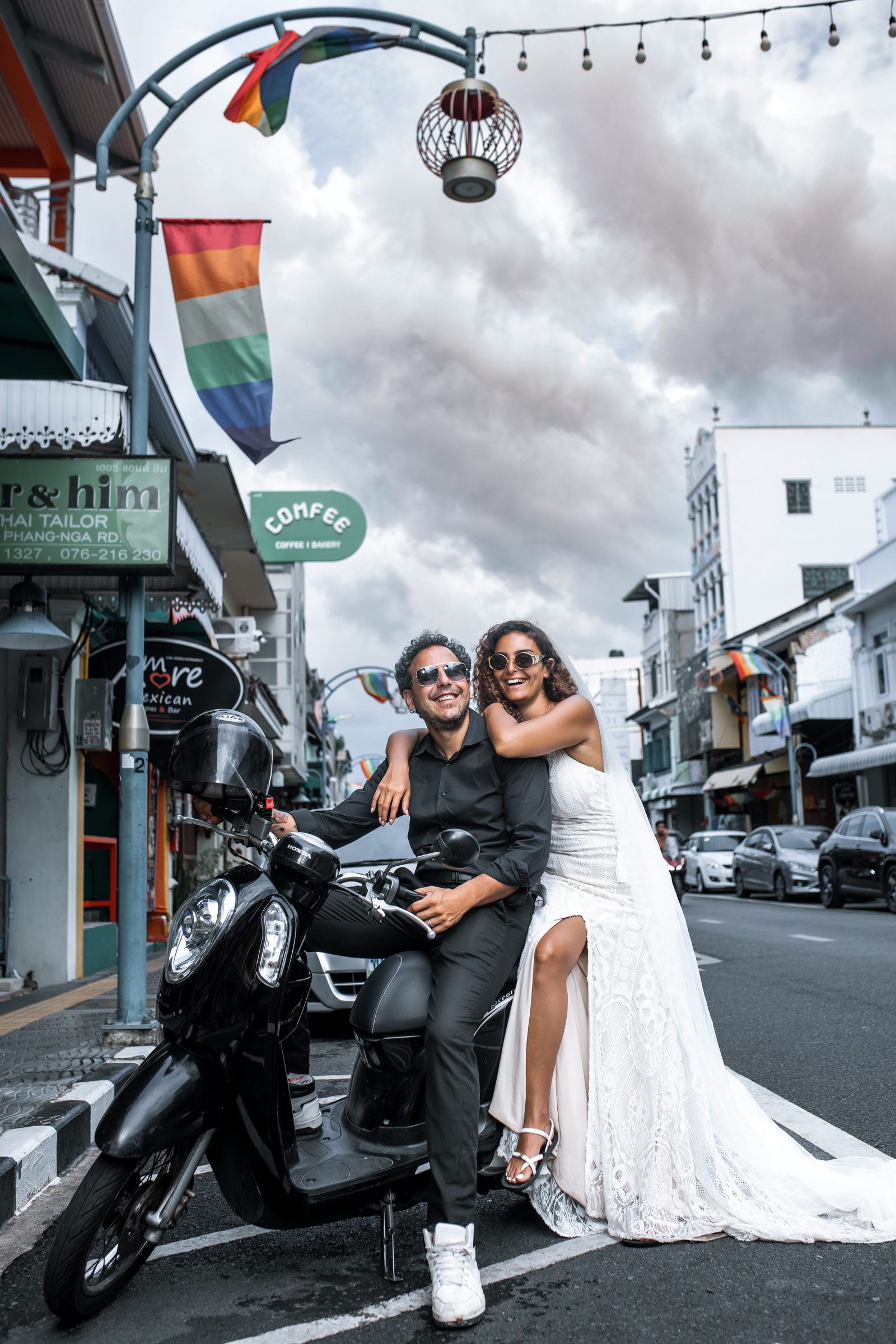 pre wedding photosoot at phuket old town