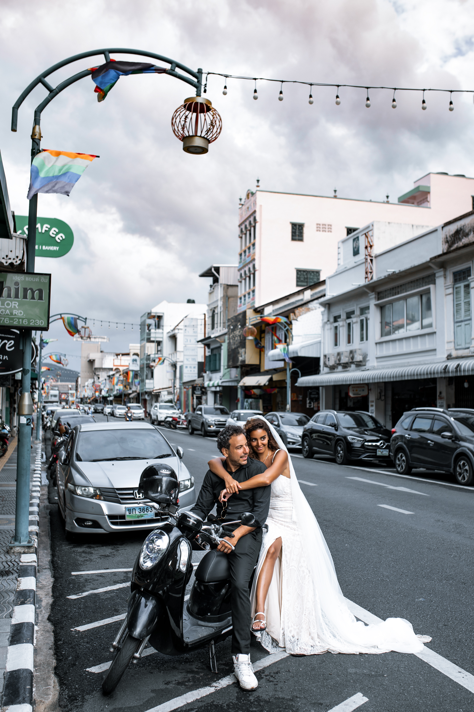 pre wedding photosoot at phuket old town