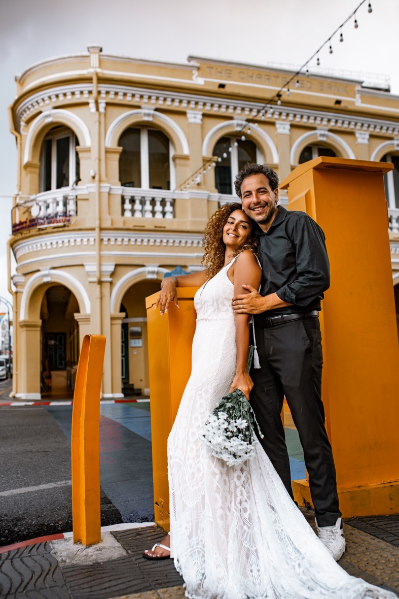 pre wedding photosoot at phuket old town