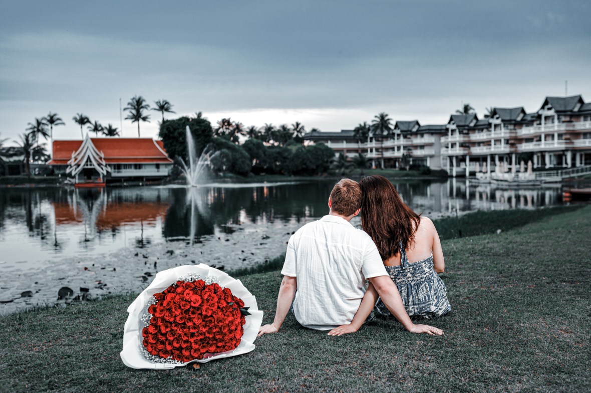 Engagement photoshoot at Laguna beach