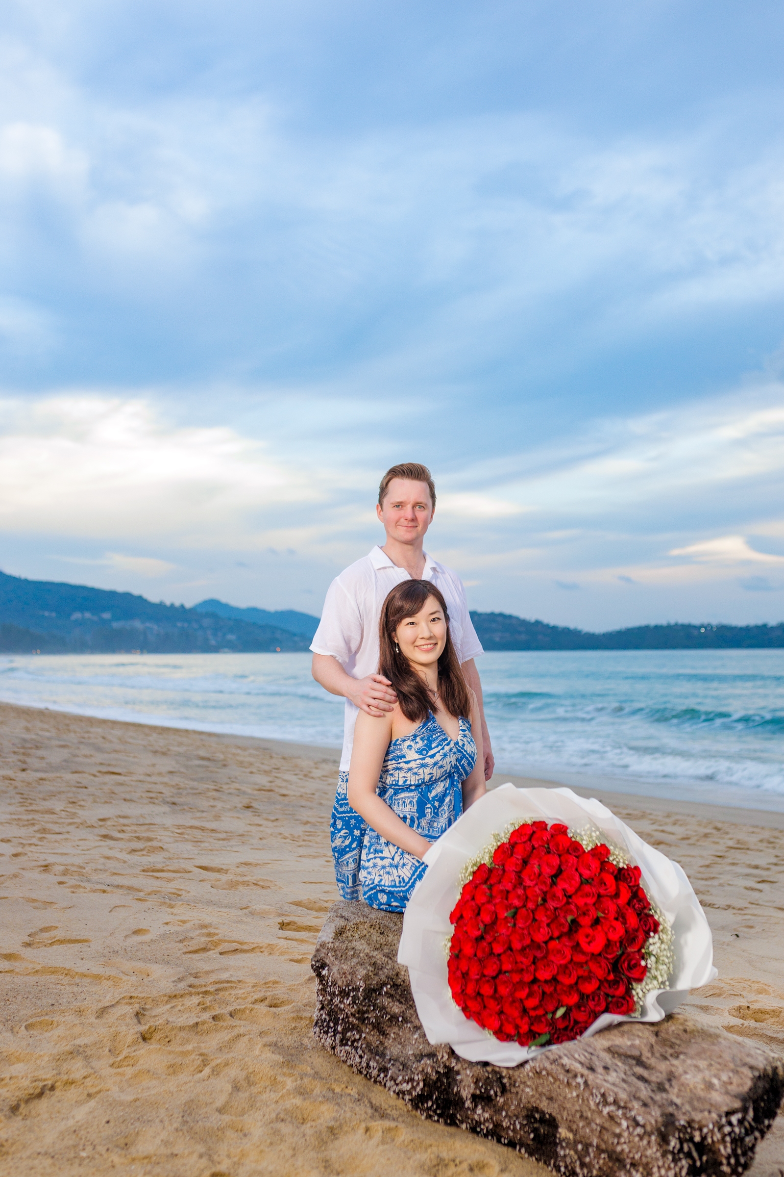 Engagement photoshoot at Laguna beach