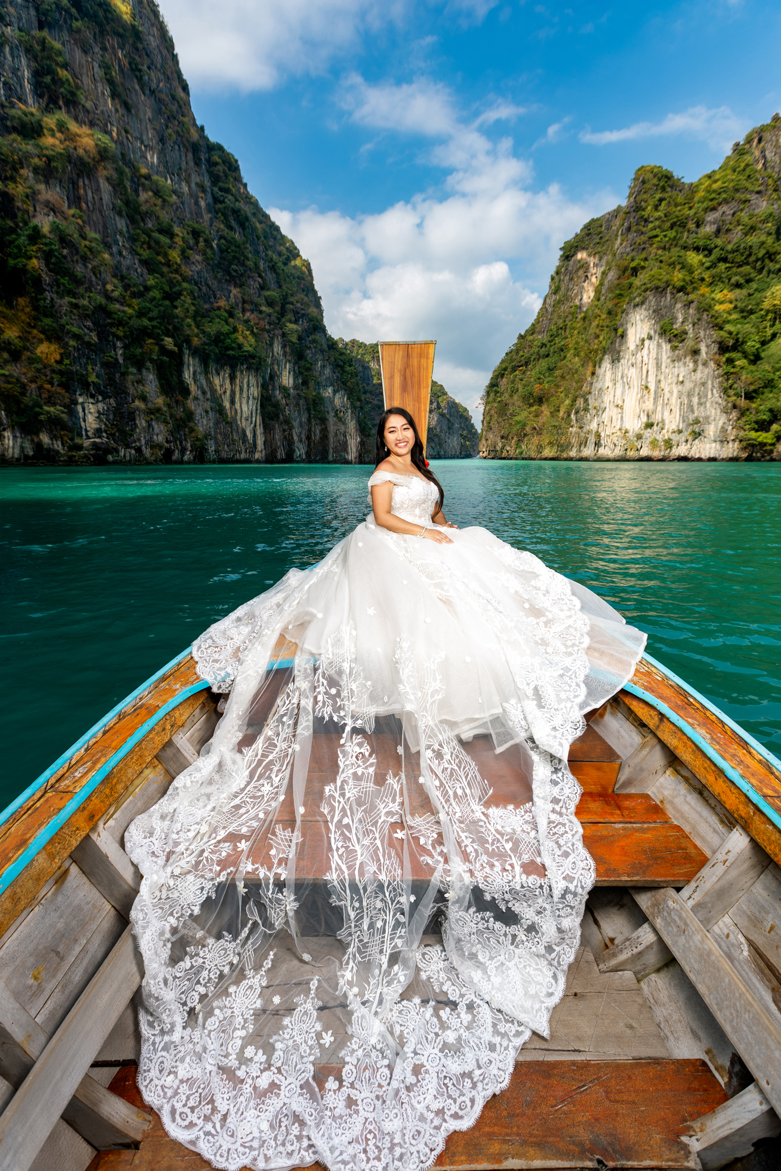 pre wedding photoshoot at pileh lagoon phi phi island krabi