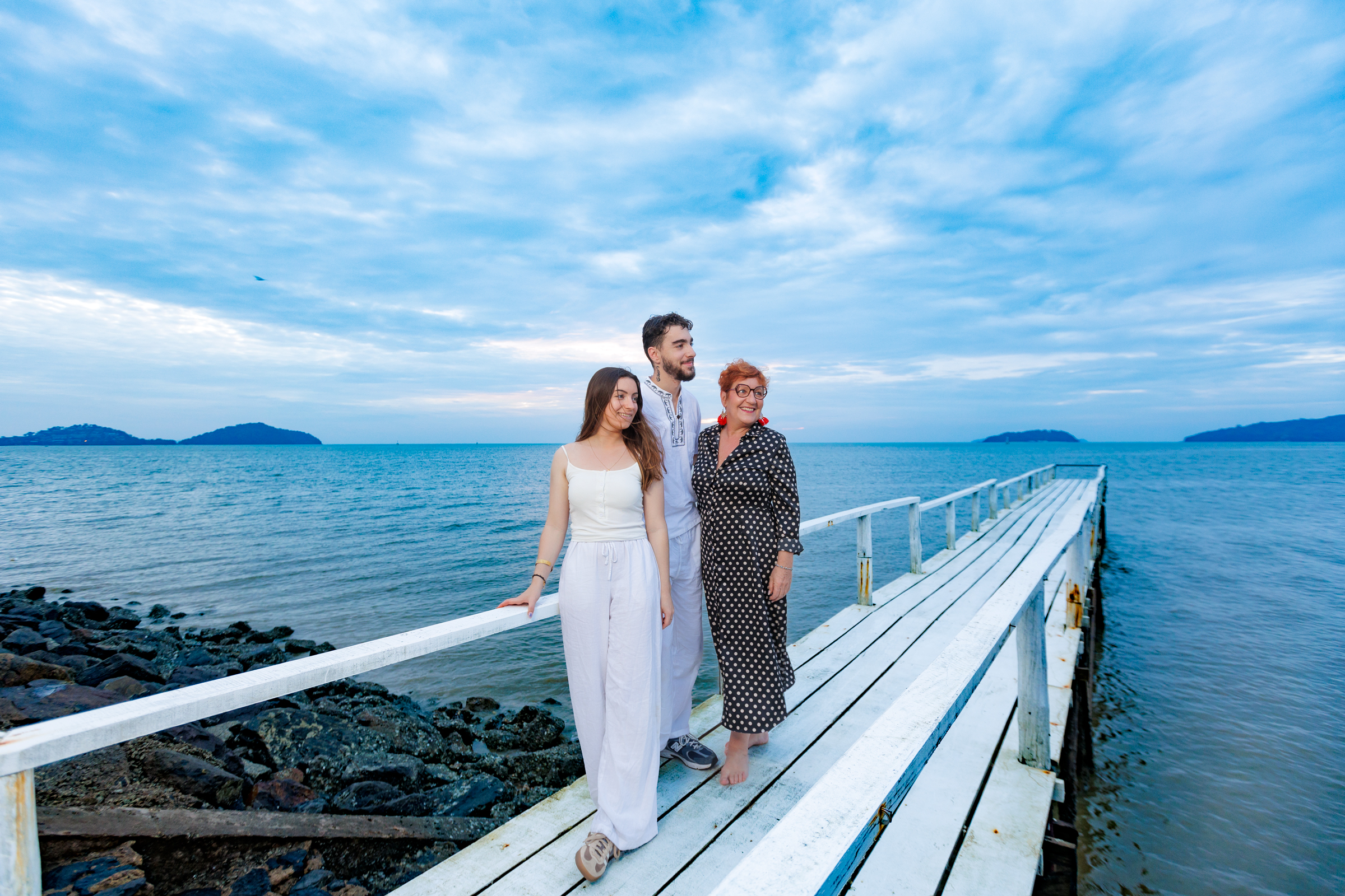 family photoshoot at sapan hin park phuket